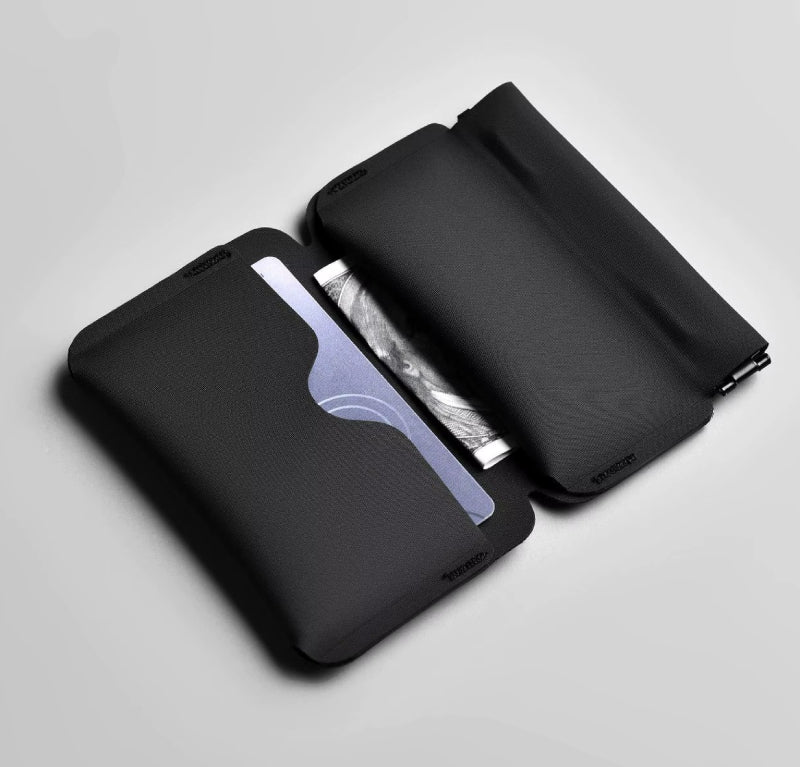 LETWAL Minimal Magnetic Wallet with NFC & RFID Protection, Slim Design and Quick Card Access